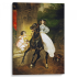 Horsewoman, 40*50cm. Set with rhinestones (canvas+holder)
