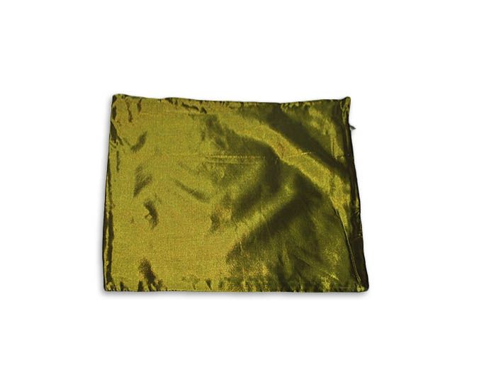 Pillowcase made of polyester green