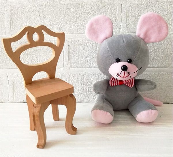 Soft toy Little Mouse Milasik 18 cm