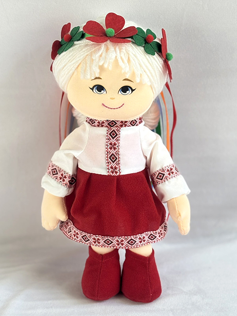 Textile souvenir Ukrainian doll Marichka