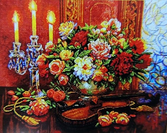A set for creativity with rhinestones Romance 47 * 60 cm