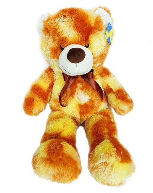 Stuffed toy Bear Slavko (spotted), 70 cm