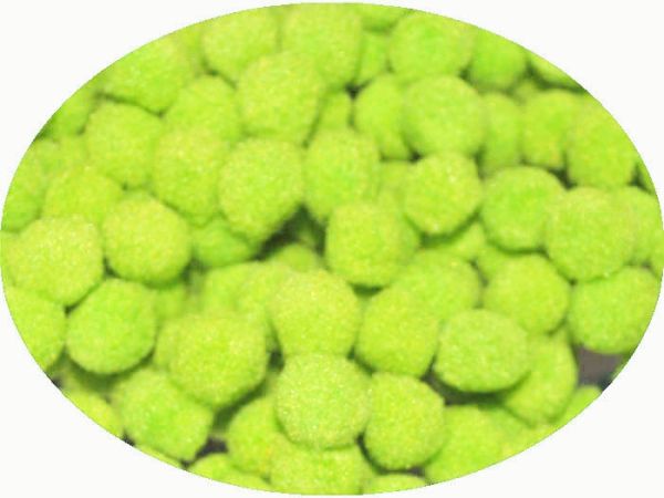 Помпон салатовий 1,8 см, 1000 шт. в упак.