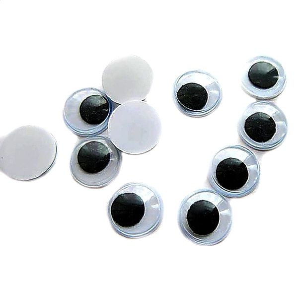 Running eyes 4 mm, 500 pcs. in pack