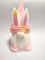 Kvitozar gnome, pink, 23 cm