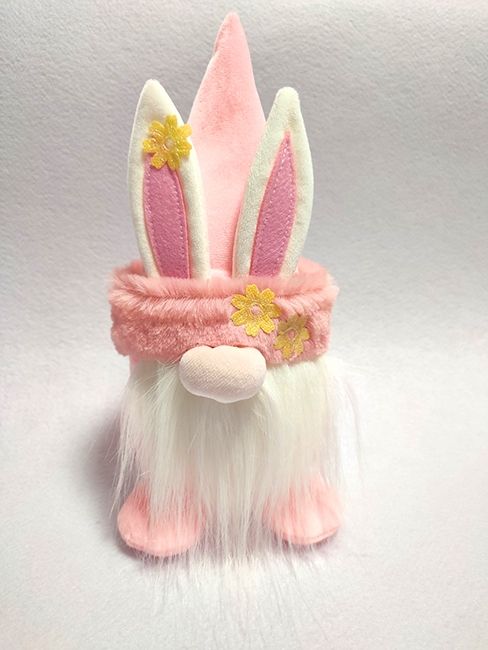 Kvitozar gnome, pink, 23 cm