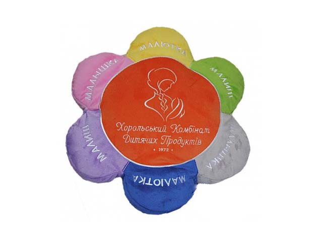 Pillow-flower for Khorolsky factory of children's products