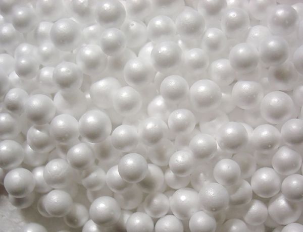 Foam product Filler, white, 3-4 mm, 50 grams per pack