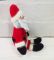 Textile souvenir Santa 12cm