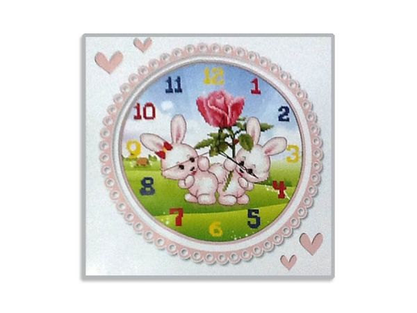 Kit embroidery cross Watch Rabbits