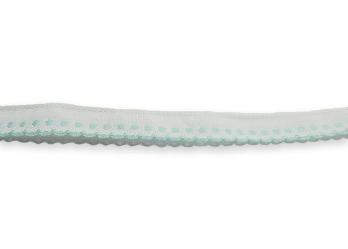 Tape white-blue, w. 1 cm, 45.7 m in the rudder.