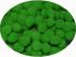 Green pompom 3 cm, 25 pcs. in a pack.