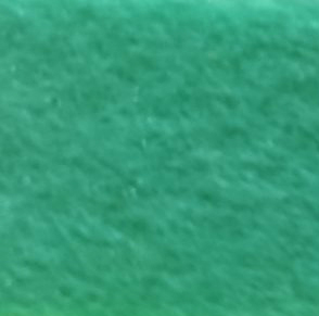 The felt is soft green, soft, 1.4 mm, w. 0.92 m