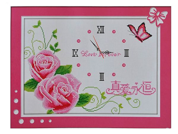 Set for embroidery a cross Rose Watch