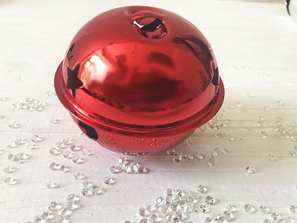 Bell red 8 cm