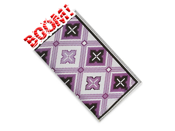 Kit embroidery cross Purse Diamonds