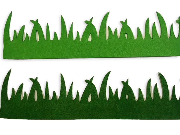 Decorative product made of grass weave, 4 * 15 cm, 50 pcs per unit.