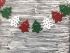 Decorative article made of felt Garland Herringbone, 2m, mix of colors / U