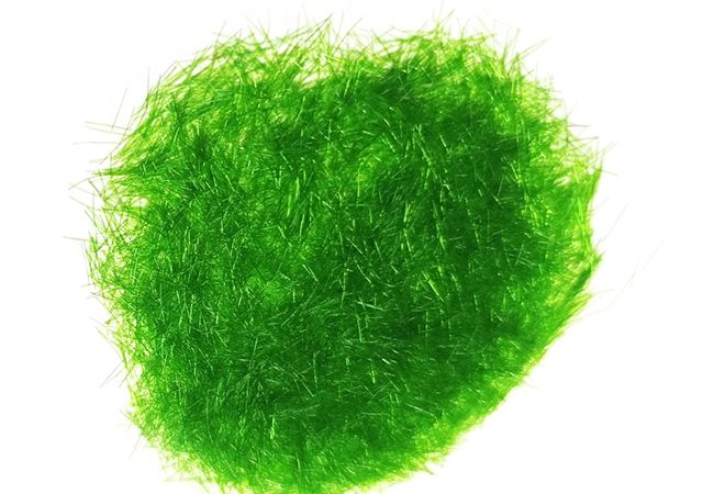Flock green for application 5 mm (200 grams)