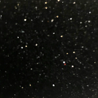 EVA polymer material with glitter black, 2 mm (Sheet 30 * 20 cm)